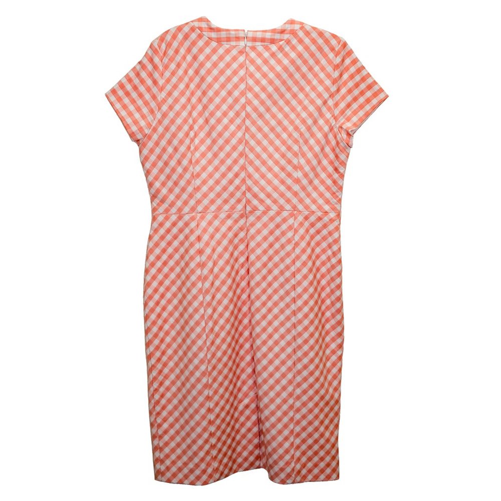 Pink Gingham Brooks Brothers Dress Size 10P - New with Tags